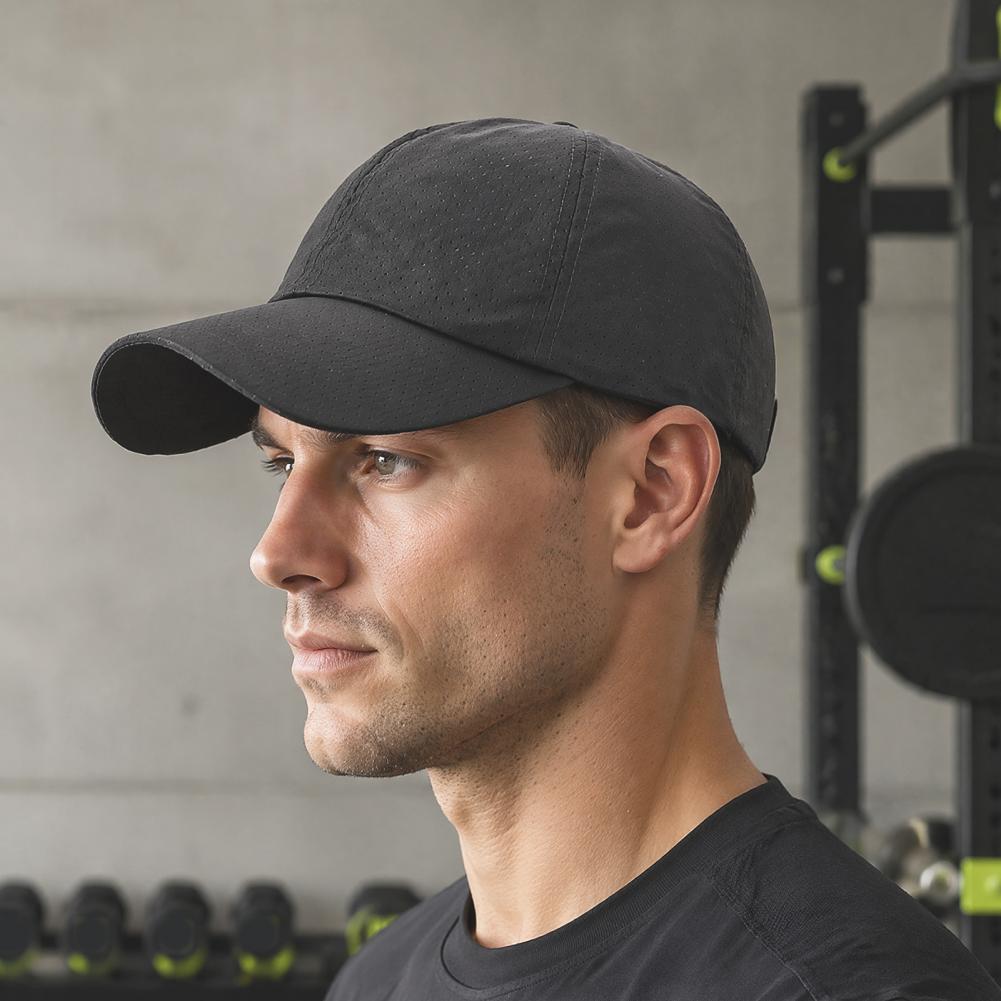 Trucker Cap Mesh - หมวกเบสบอลระบายอากาศได้สำหรับผู้ชายผู้หญิง, หมวกป้องกันแสงแดดแห้งเร็ว, หมวกเบสบอลตาข่ายสำหรับฤดูร้อน, หมวกคนขับรถบรรทุกน้ำหนักเบา