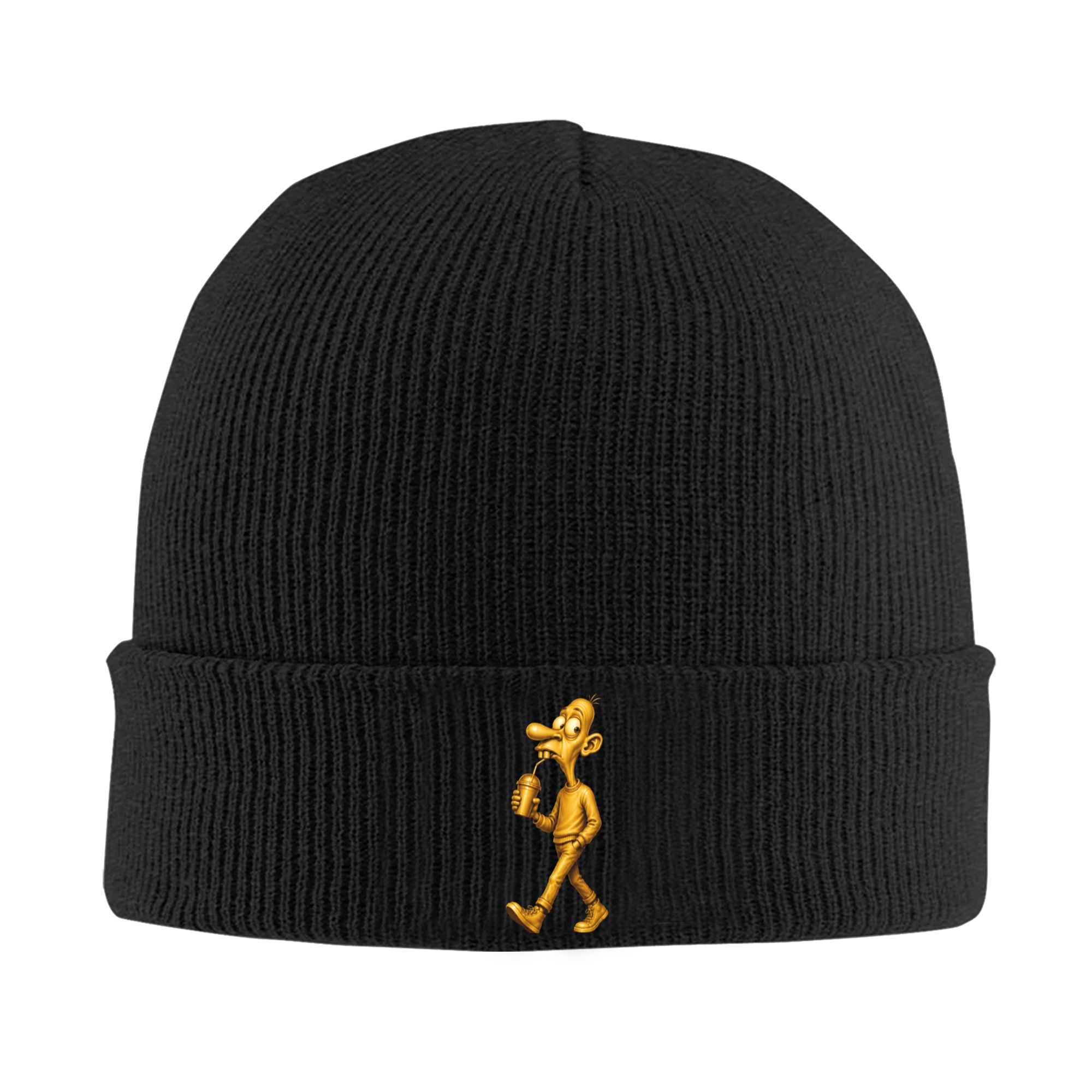 หมวกบีนนี่ถักลายริบพร้อมขอบพับ - Beanie Cuffed Knit บทวิจารณ์และราคา