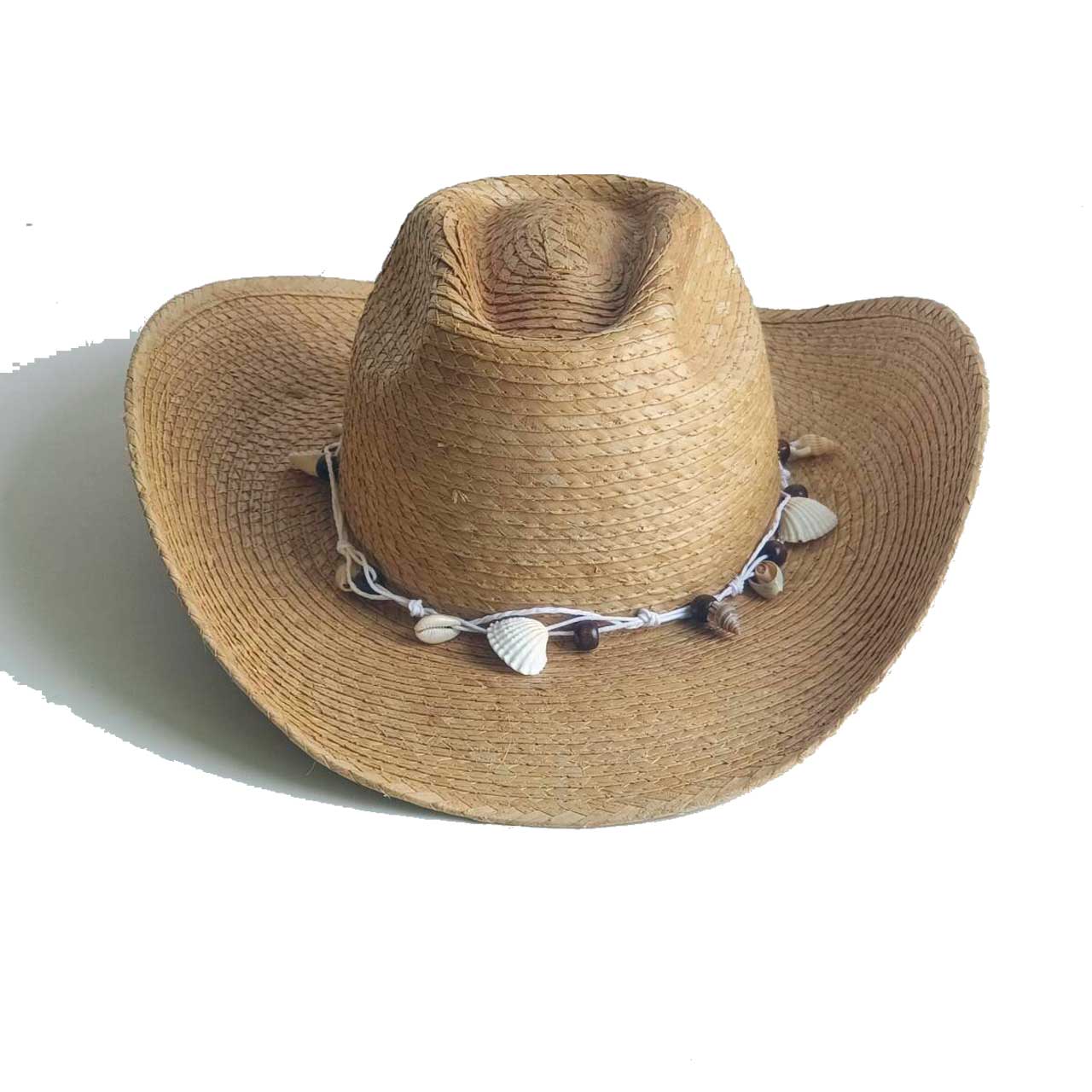 หมวกคาวบอยทรงปาล์ม หมวกฟาง หมว - Cowboy Hat Straw บทวิจารณ์และราคา